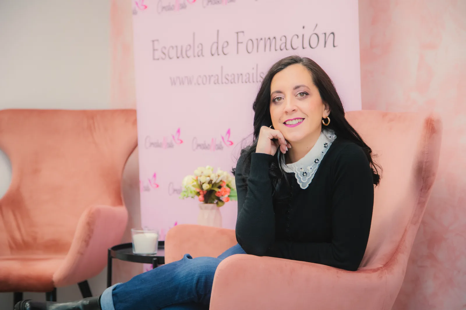 Sara Orozco, formadora de CoralSanails Academy