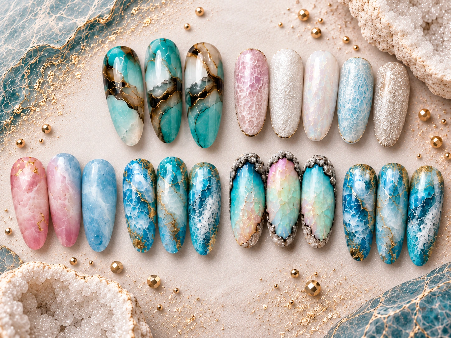 Presentación del curso Mineral Nails basada en PORTADA 3