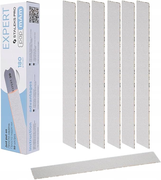 Caja de 50 fundas papmAm STALEKS Pro Expert 22, grano 180