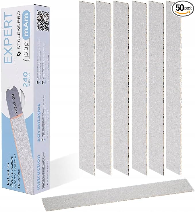 Caja de 50 fundas papmAm STALEKS Pro Expert 22, grano 240